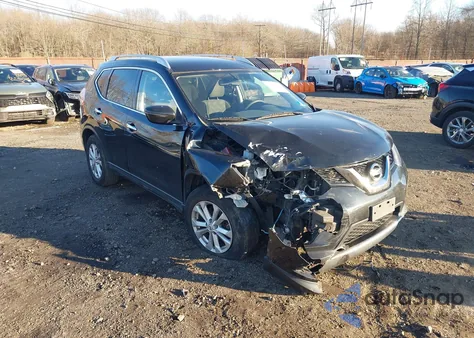 2016 Nissan Rogue Sv from USA, damaged, VIN KNMAT2MV2GP613364